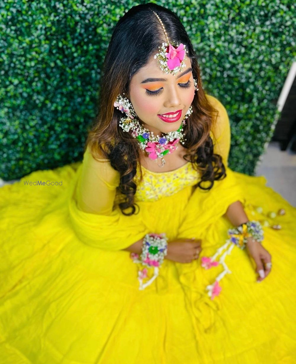 Photo From Haldi Look - By Filter Hair and Beauty Studio