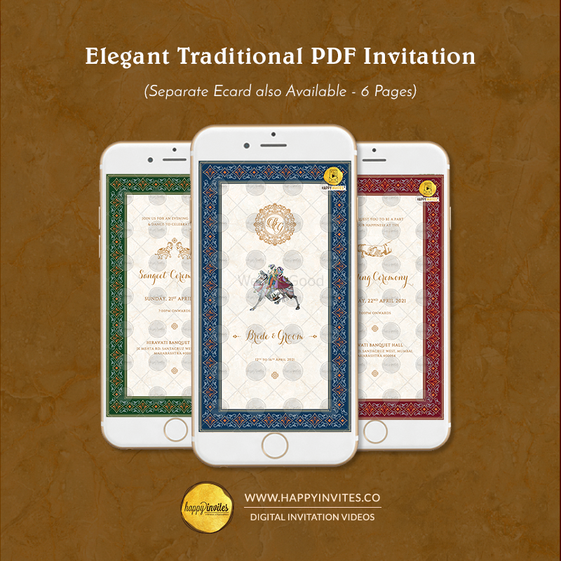Photo From PDF Invitation - By Video Invitation Happy Invites