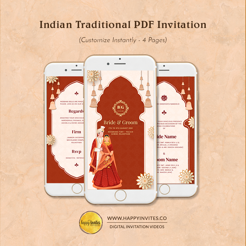 Photo From PDF Invitation - By Video Invitation Happy Invites