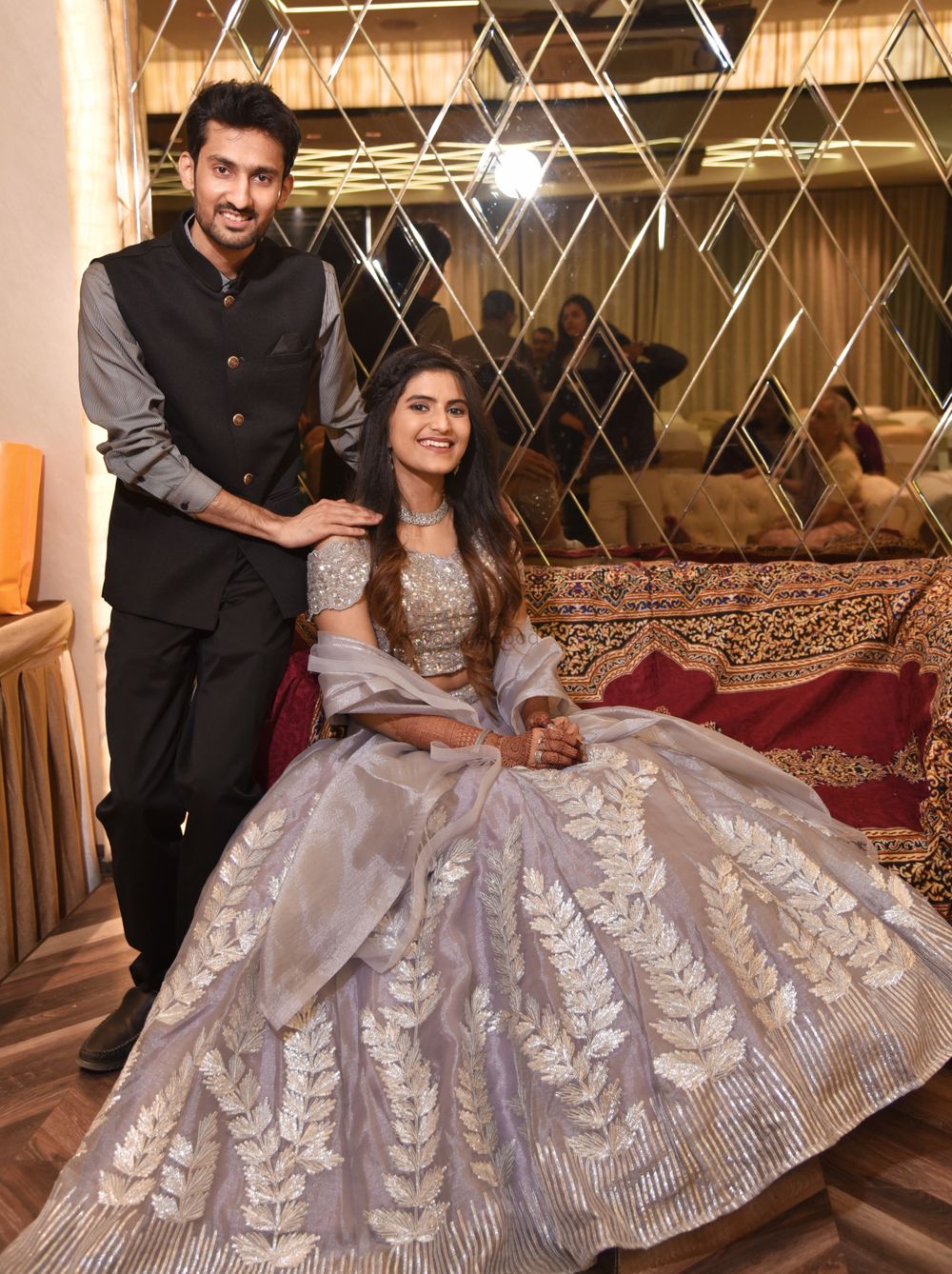 Photo From Manushi Engagement Bride - By MS Teli - Makeup And Hair Studio