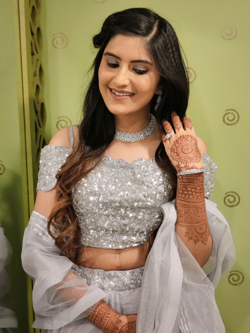 Photo From Manushi Engagement Bride - By MS Teli - Makeup And Hair Studio