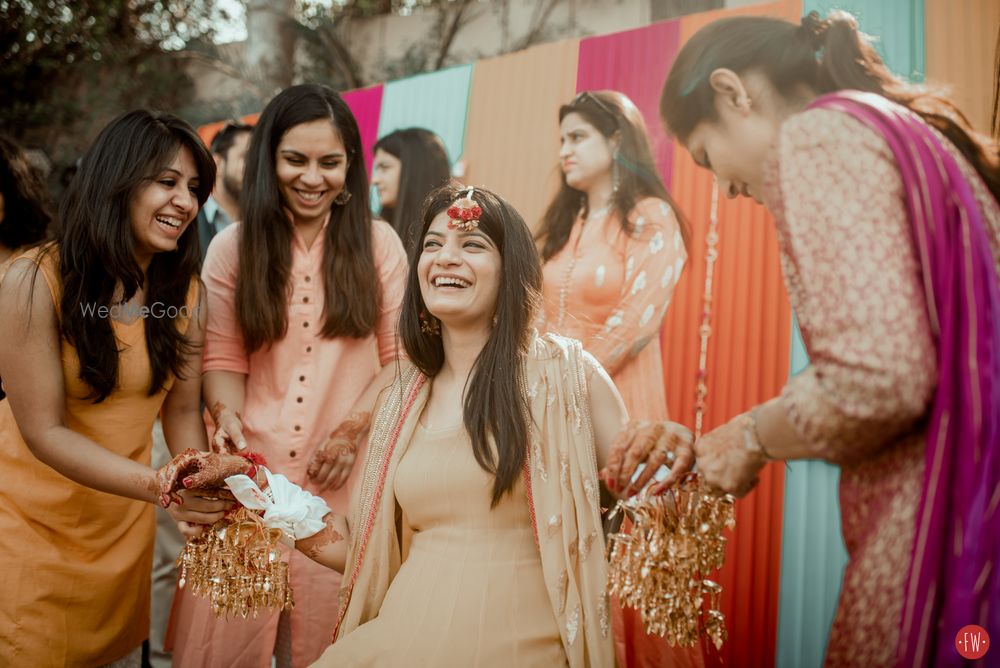 Photo From Drishti's Haldi - By Filmy Weddings