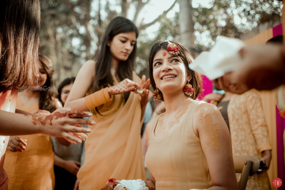 Photo From Drishti's Haldi - By Filmy Weddings