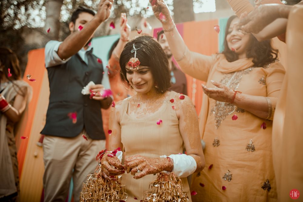 Photo From Drishti's Haldi - By Filmy Weddings