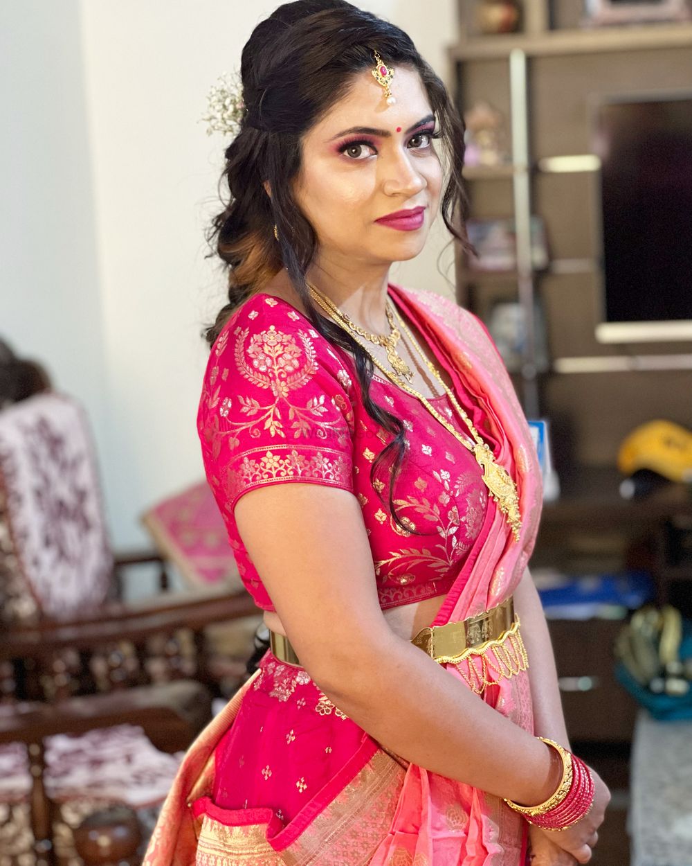 Photo From Chaitra for the wedding shenanigans  - By Ranjana Vishwa Makeup Artistry