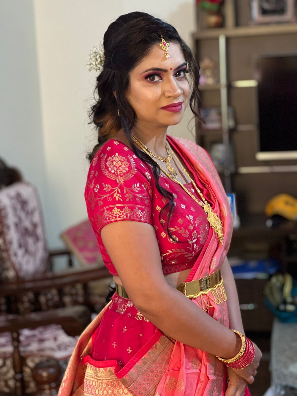 Photo From Chaitra for the wedding shenanigans  - By Ranjana Vishwa Makeup Artistry