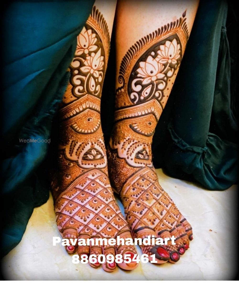 Photo From Hansika Motwani - By Pavan Mehandi Artist