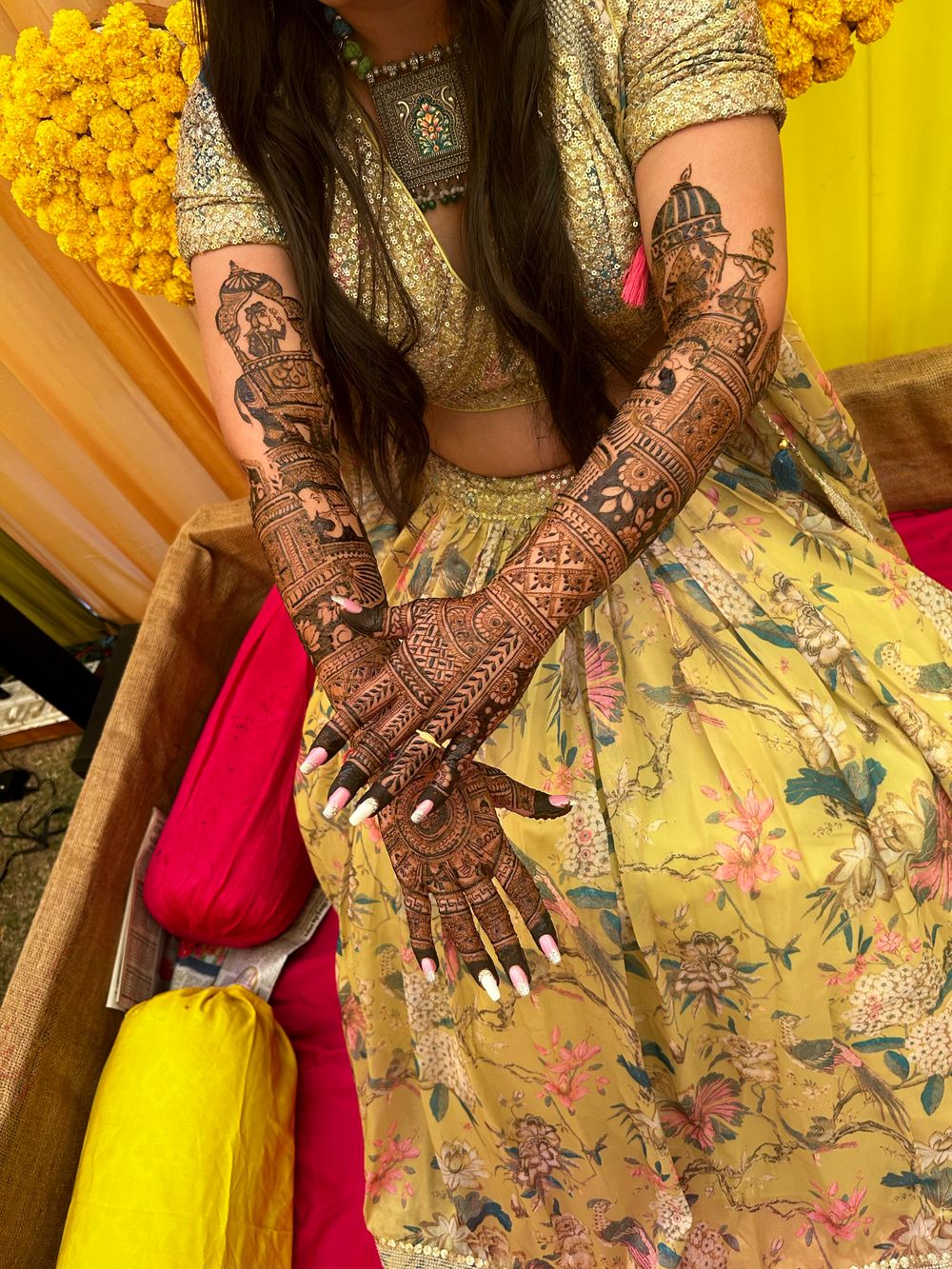 Photo From Dharshti’wedding - By Latest Professional Mehandi Artist