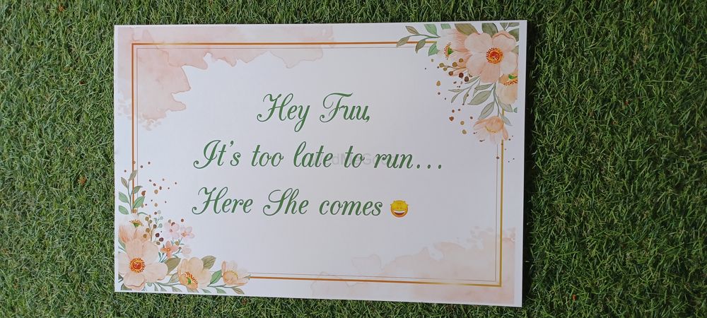 Photo From Welcome Poster - By Wish N Wed Invites