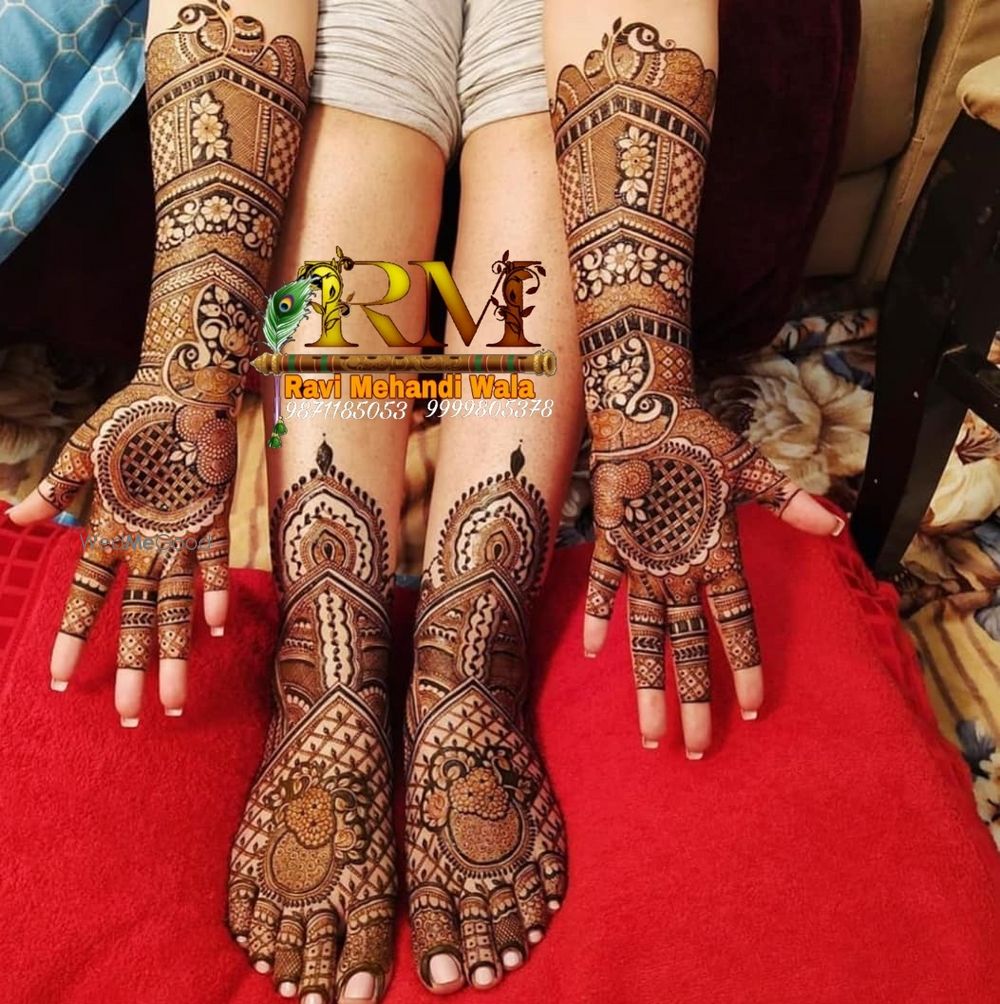 Photo From Bridal Mehendi - By Ravi Mehandi Wala