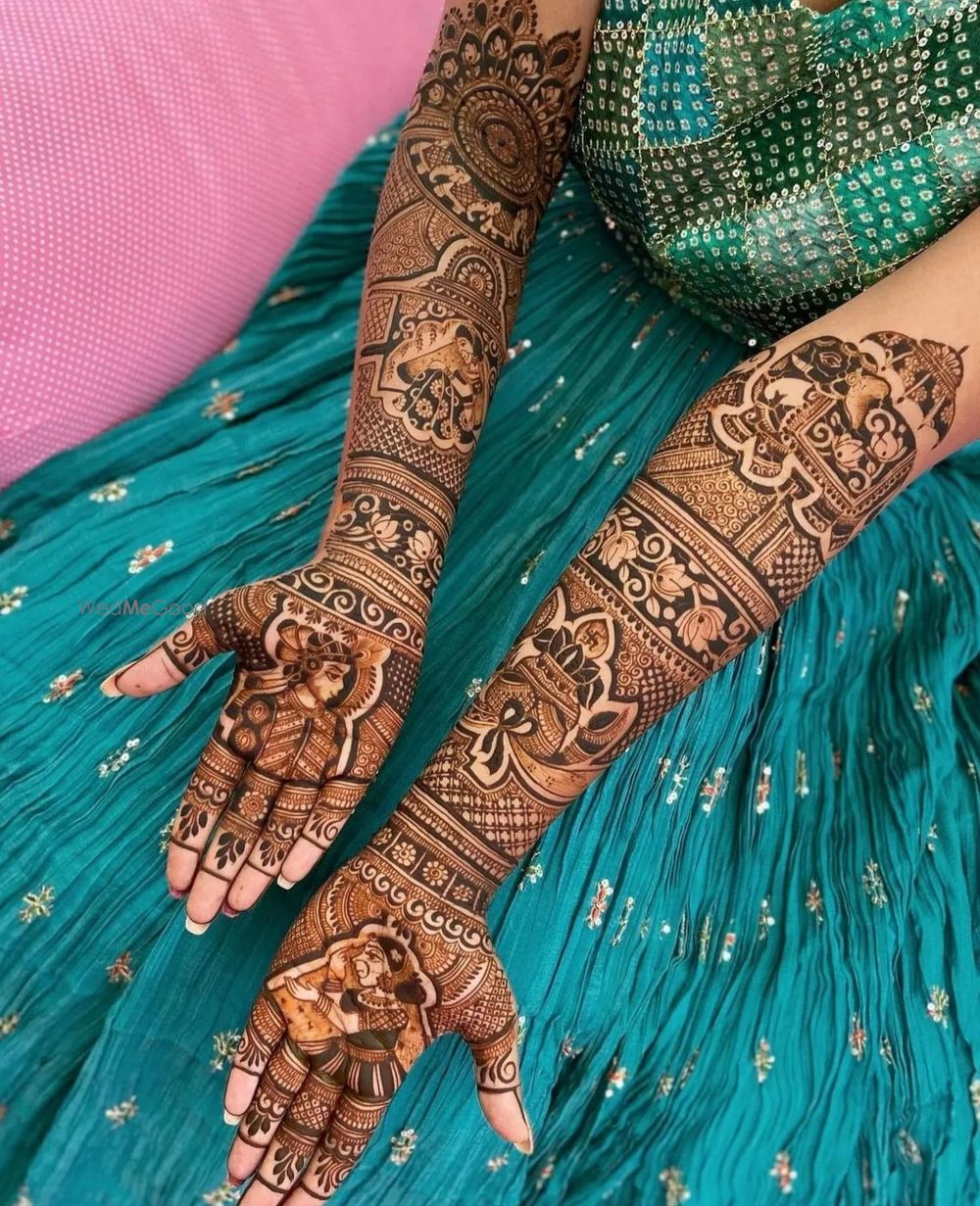 Photo From New Bridal Designs - By Ganga Mehandi Artist