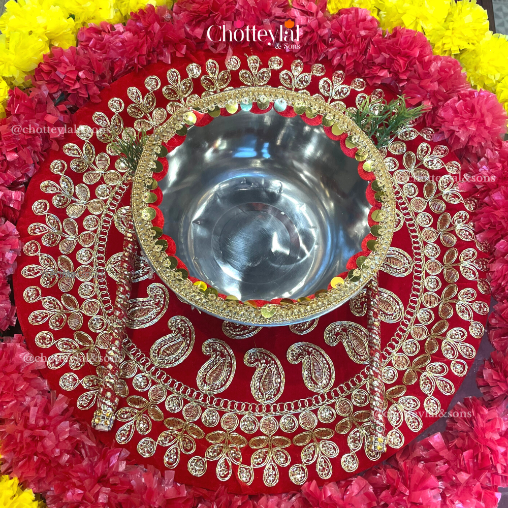 Photo From Mehandi / Haldi Thaal - By Chotteylal and Sons Wedding Store
