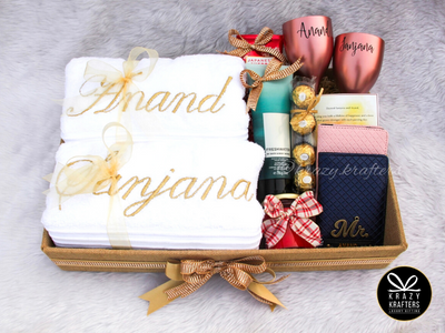 Photo From Couple hampers - By Krazy Krafters:The Luxury Gifting Brand