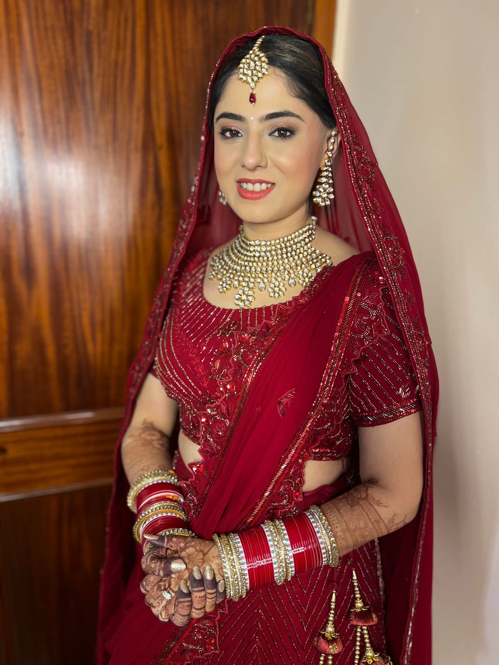 Photo From Punjabi wedding - Mallika sachdev - By Makeover by Kausar
