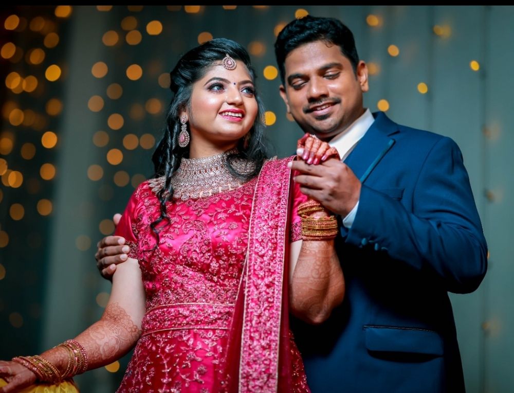 Photo From Priyadharshini wedding look - By V2 Makeover