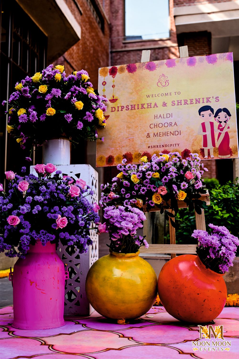 Photo From Dipshikha & Shrenik Mehendi and Haldi at ITC Rajputana - By Noon Moon Events