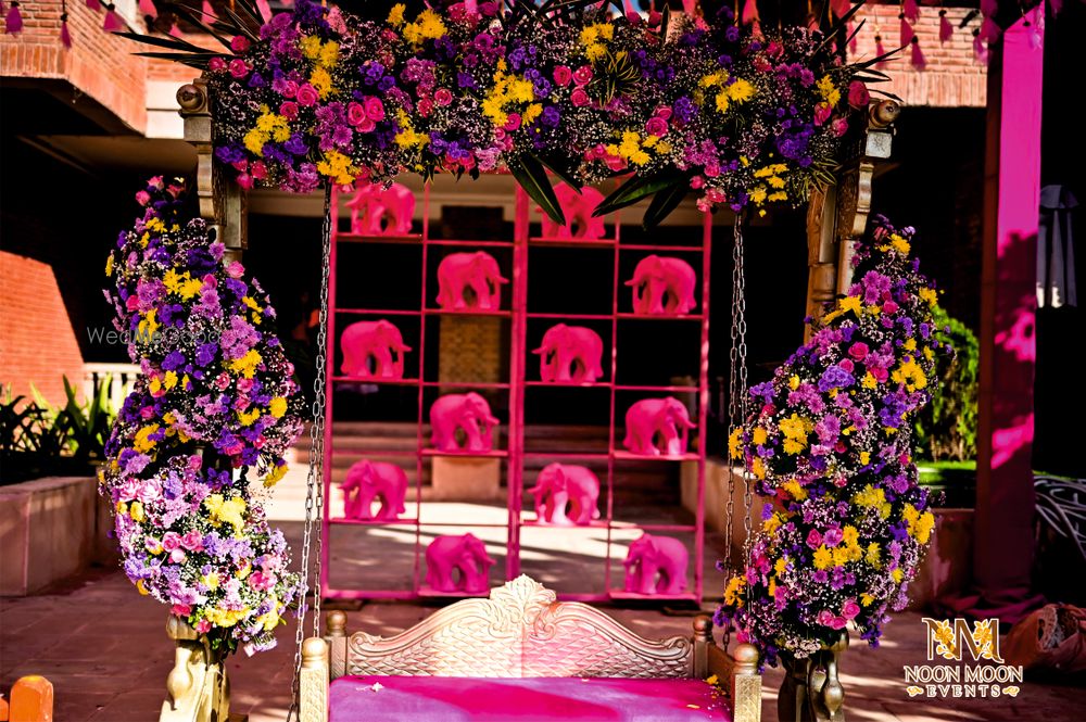 Photo From Dipshikha & Shrenik Mehendi and Haldi at ITC Rajputana - By Noon Moon Events