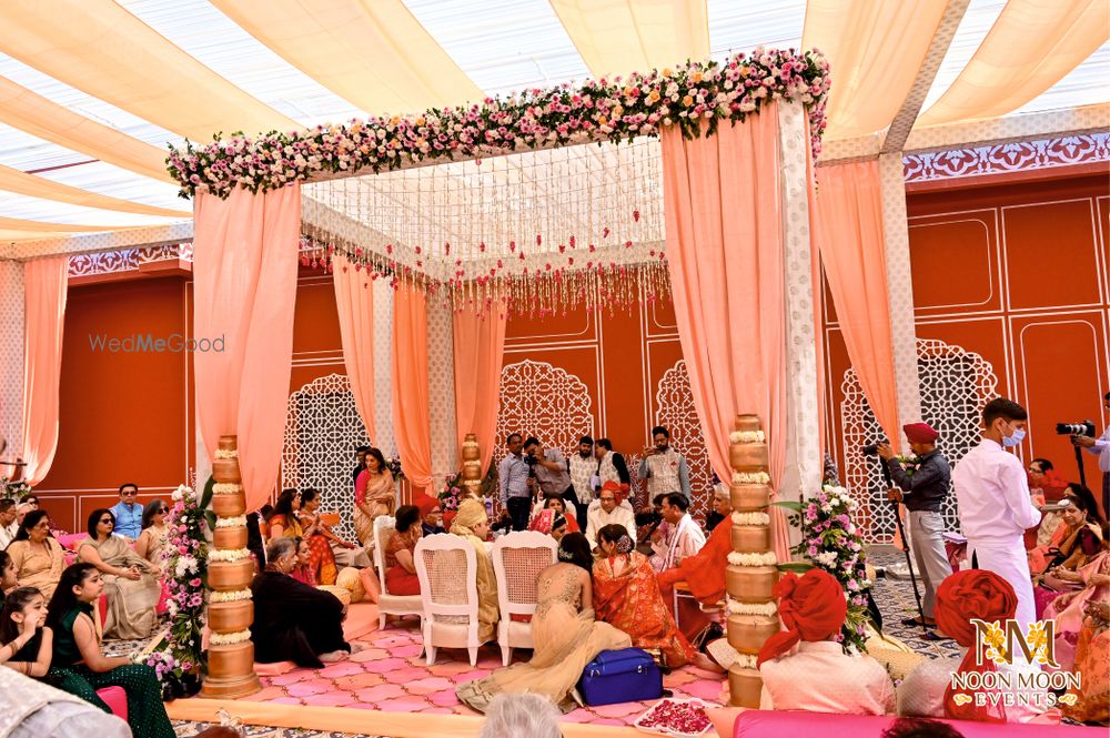 Photo From Dipshikha & Shrenik Wedding at ITC Rajputana - By Noon Moon Events