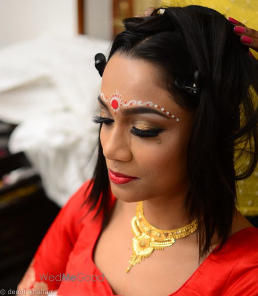 Photo From Bengali Bride - By Deepti Khaitan Makeup