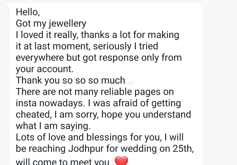 Photo From Reviews - By Flower Jewellery Jodhpur