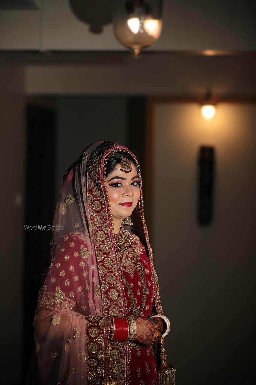 Photo From Muslim Bride wedding n Reception Makeover - By Makeupartistic