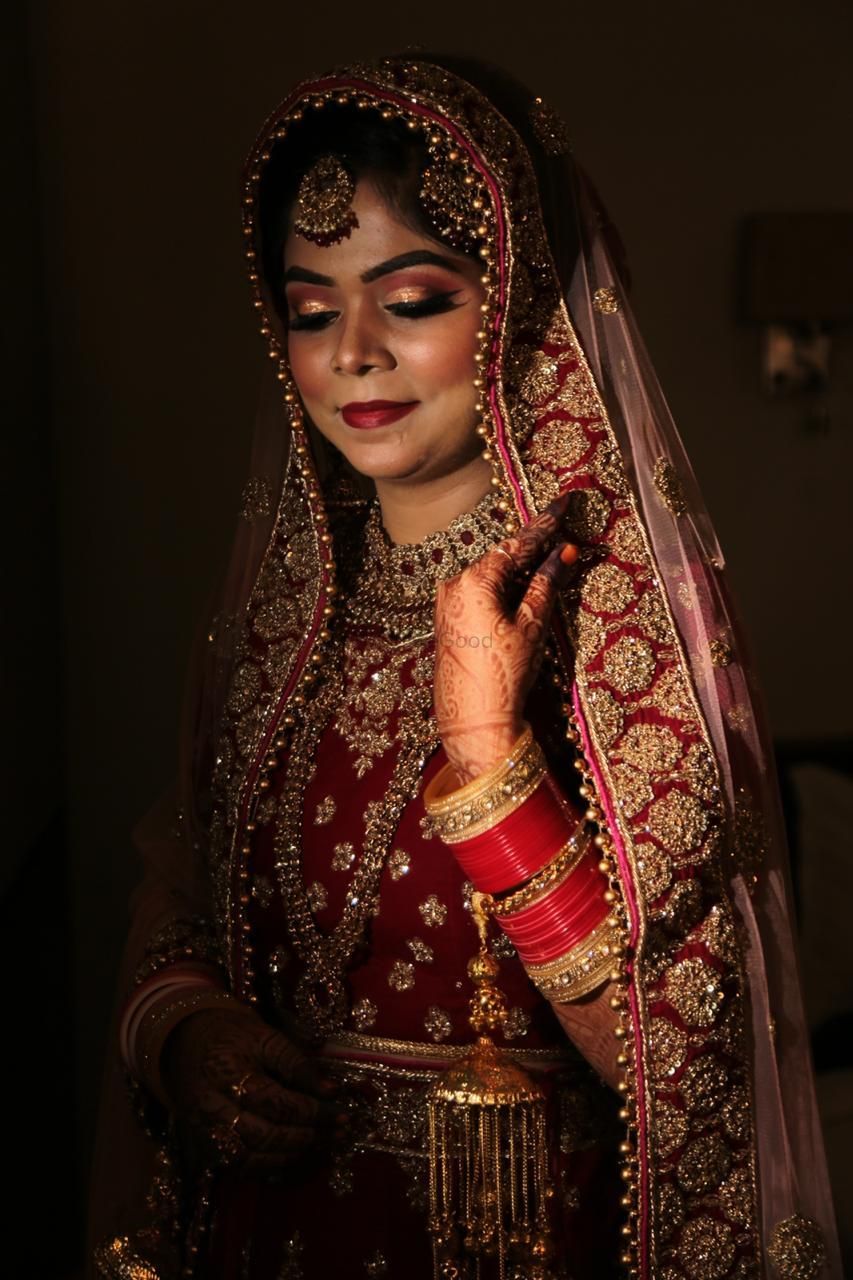 Photo From Muslim Bride wedding n Reception Makeover - By Makeupartistic