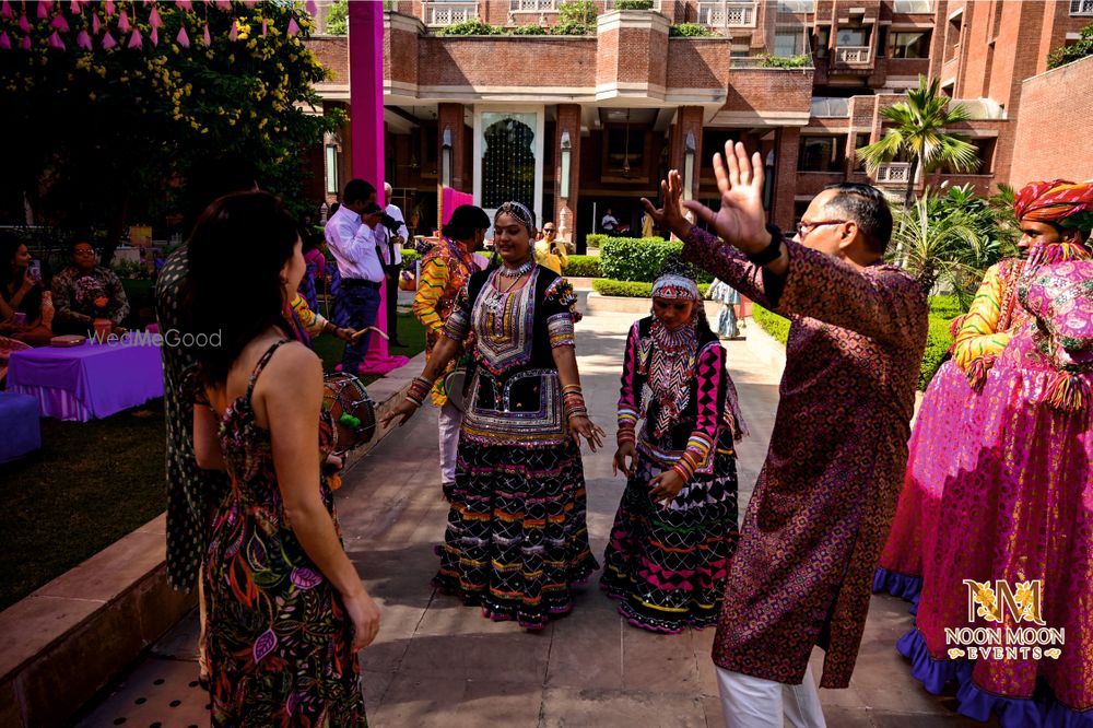 Photo From Dipshikha & Shrenik Haldi & Mehendi at ITC Rajputana - By Noon Moon Events