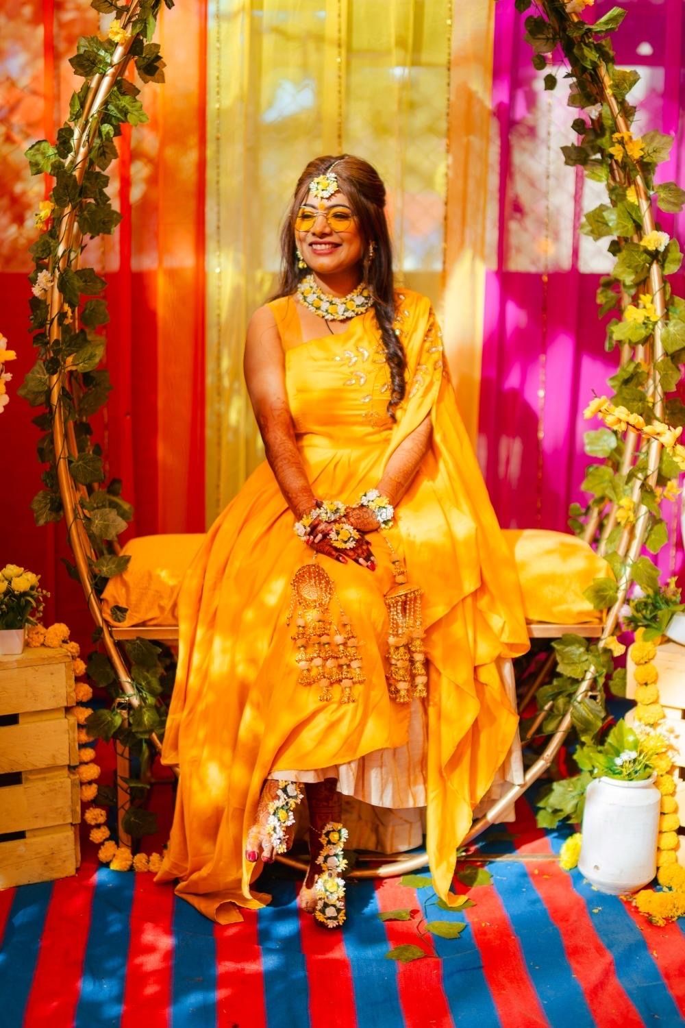 Photo From Haldi Bride  - By Makeup by Aarzoo Bitlani