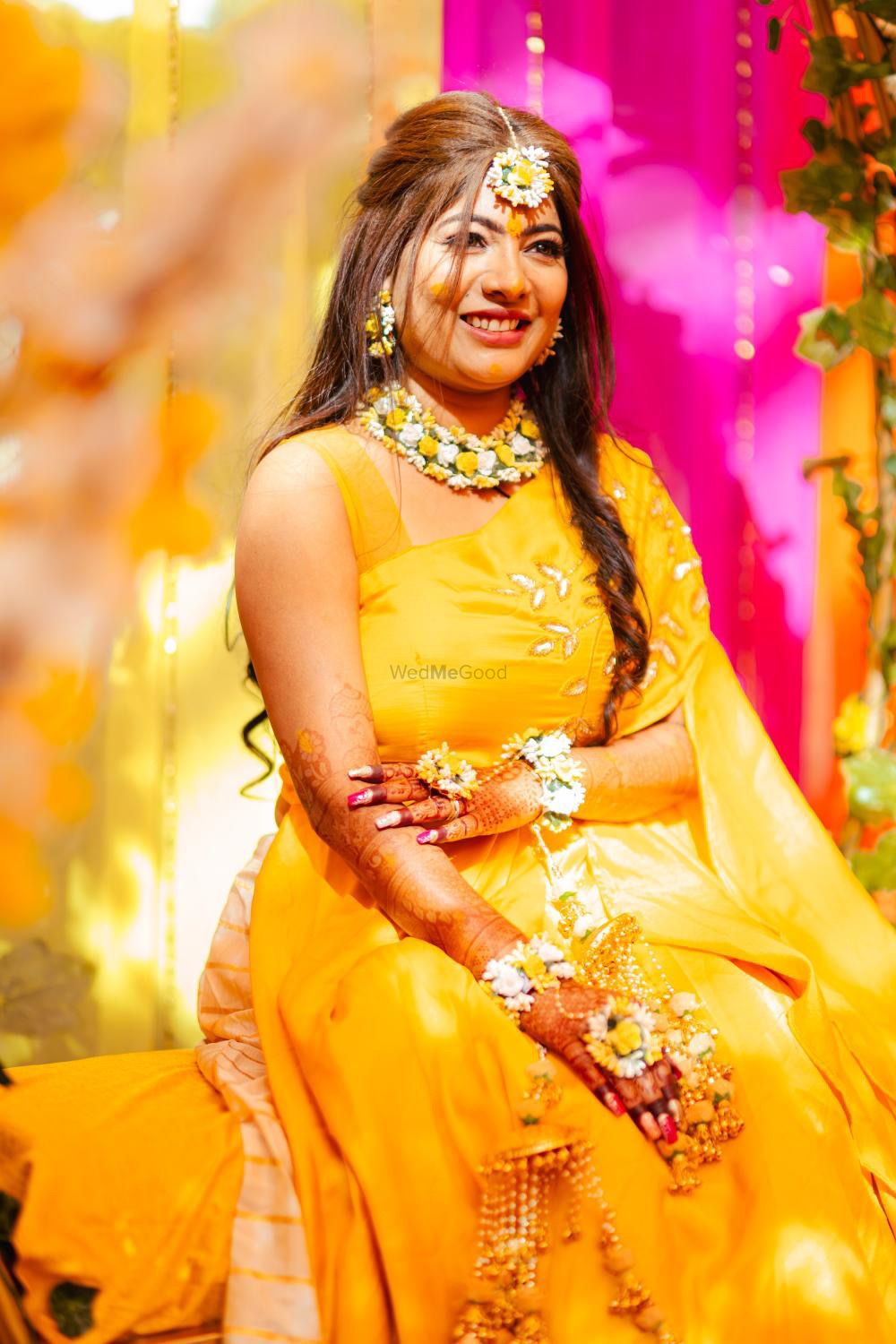 Photo From Haldi Bride  - By Makeup by Aarzoo Bitlani