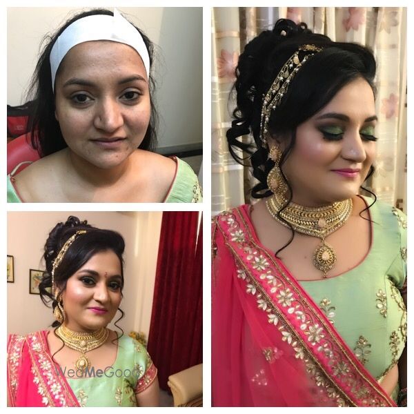 Photo From Engagement makeup for Sakshi - By Richa Malik's Makeovers 