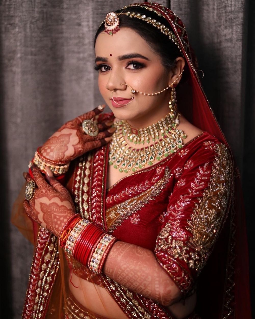 Photo From Bride Monika Saini - By Monika Bhandari Makeup Artistry