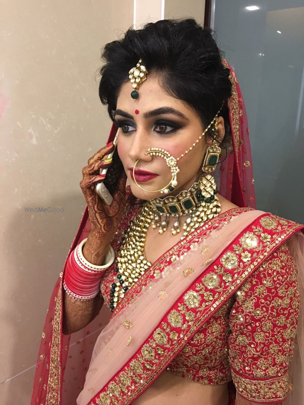 Photo From Shikha’s Bridal_Classy Smokebomb Eyes_phone clicked - By Nivritti Chandra