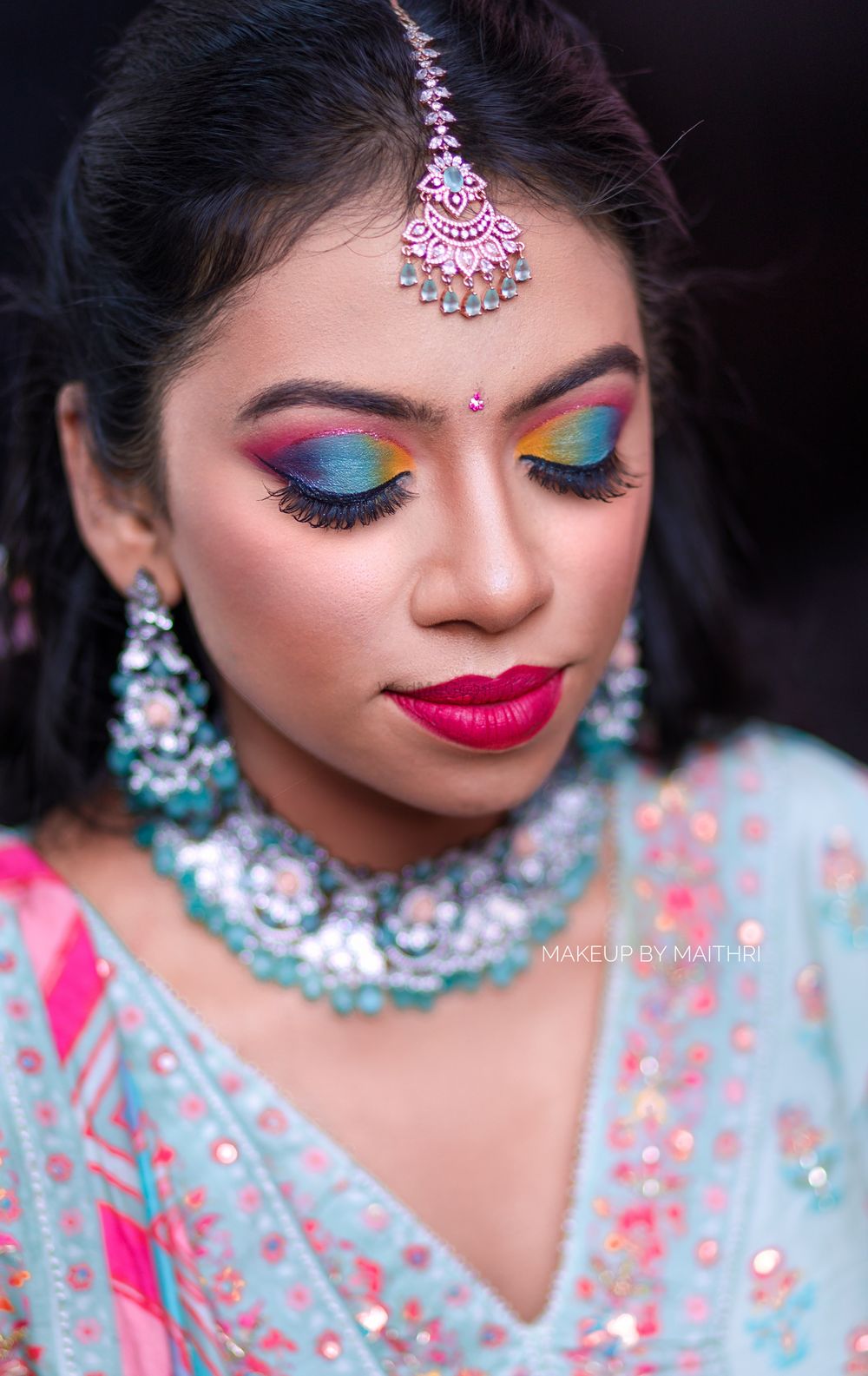 Photo From Shruti’s Sangeeth - By Makeup By Maithri