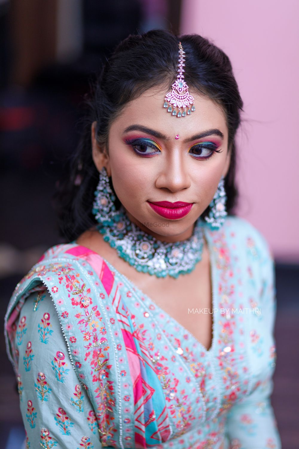 Photo From Shruti’s Sangeeth - By Makeup By Maithri