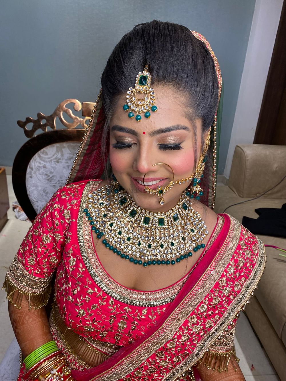 Photo From Bhavna Engagement and wedding  - By Aastha Nigam Makeovers