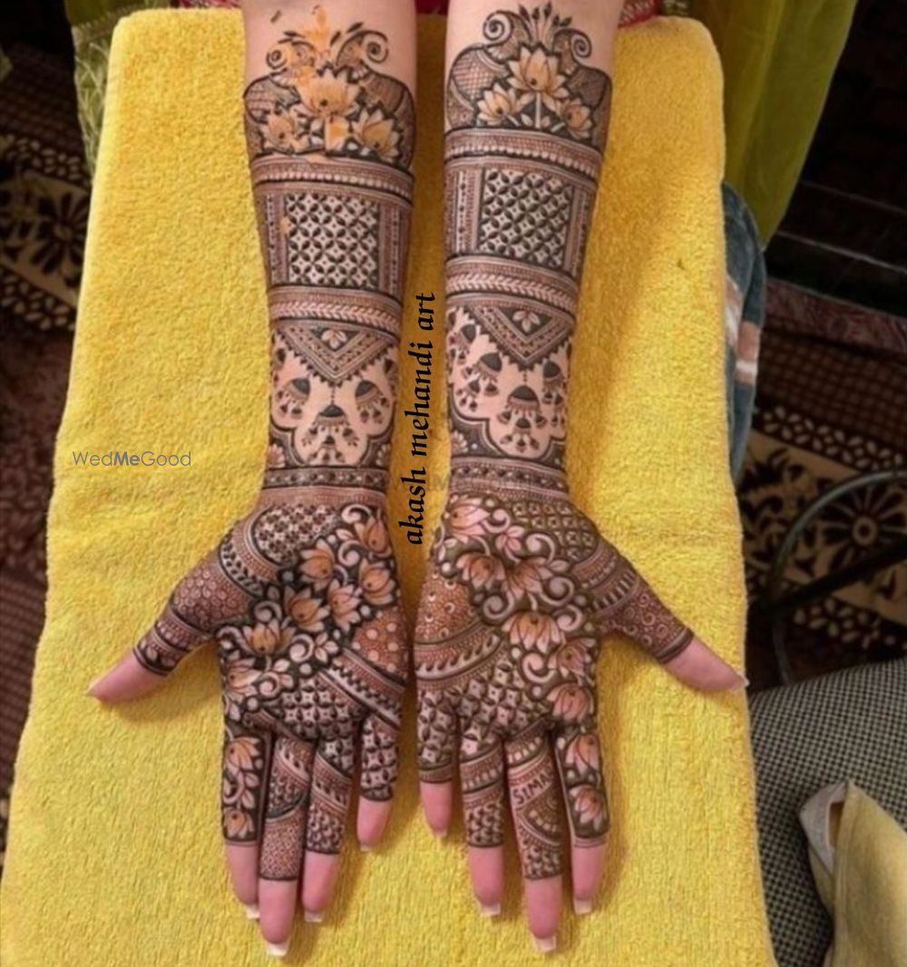 Photo From BRIDAL❤️MEHANDI❤️ DESIGNS - By Akash Mehandi Arts