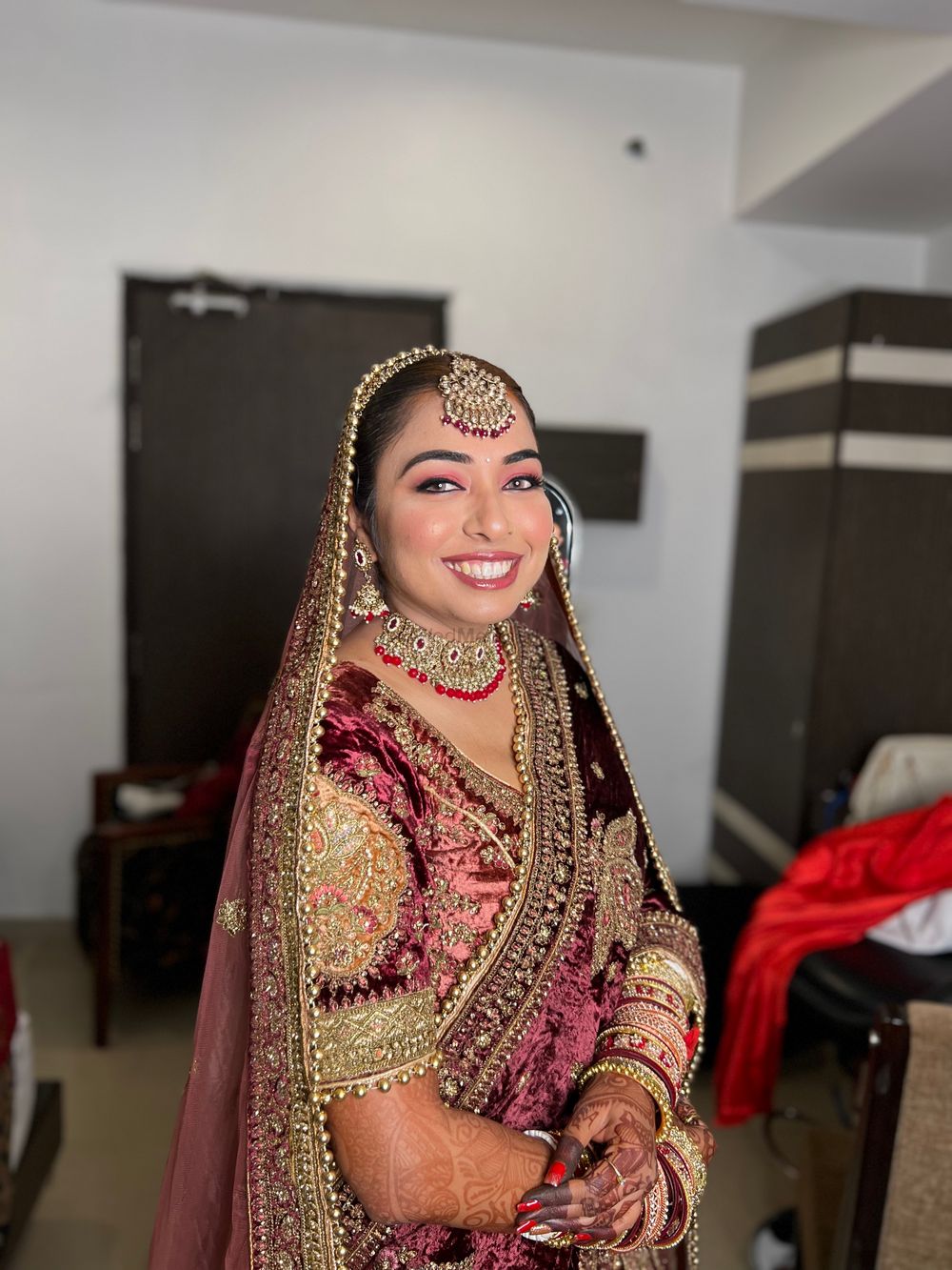 Photo From Sakshi Bride - By Makeup by Sumit Kaur