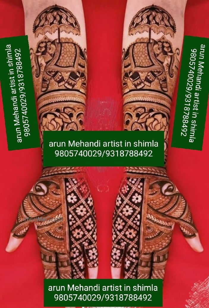 Photo From Bridal Mehndi Designer - By Arun Mehandi Arts & Tattoo Studio