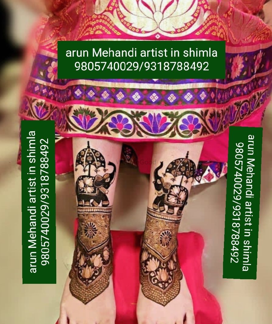 Photo From Bridal Mehndi Designer - By Arun Mehandi Arts & Tattoo Studio