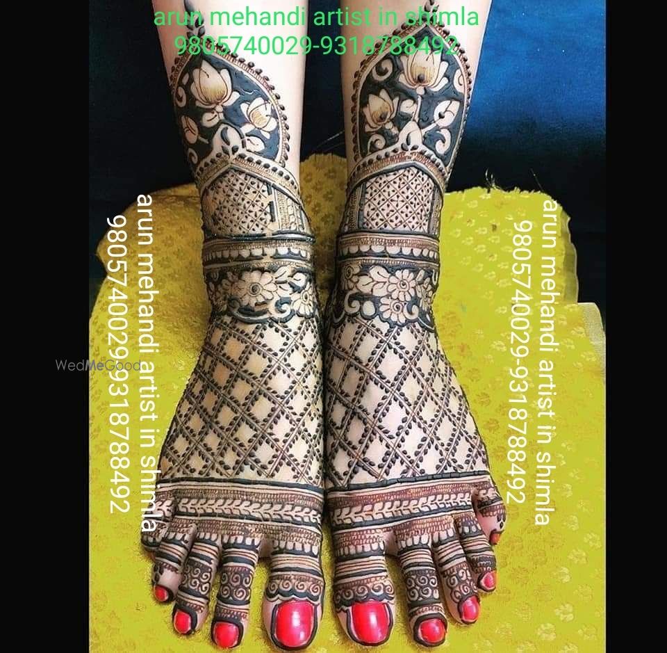 Photo From Bridal Mehndi Designer - By Arun Mehandi Arts & Tattoo Studio