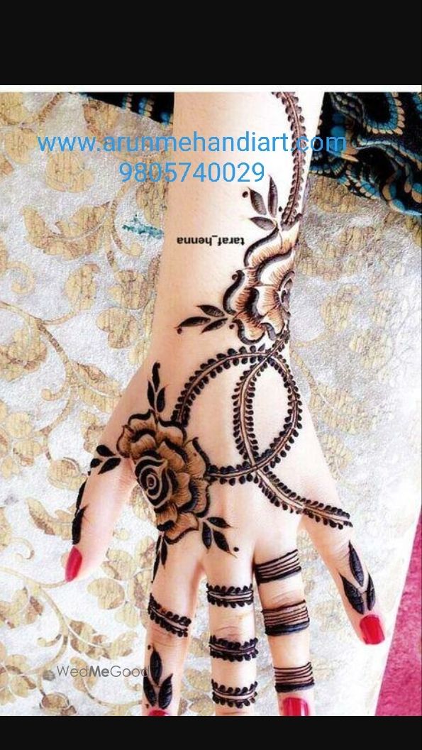 Photo From Guest mehandi local hands - By Arun Mehandi Arts & Tattoo Studio