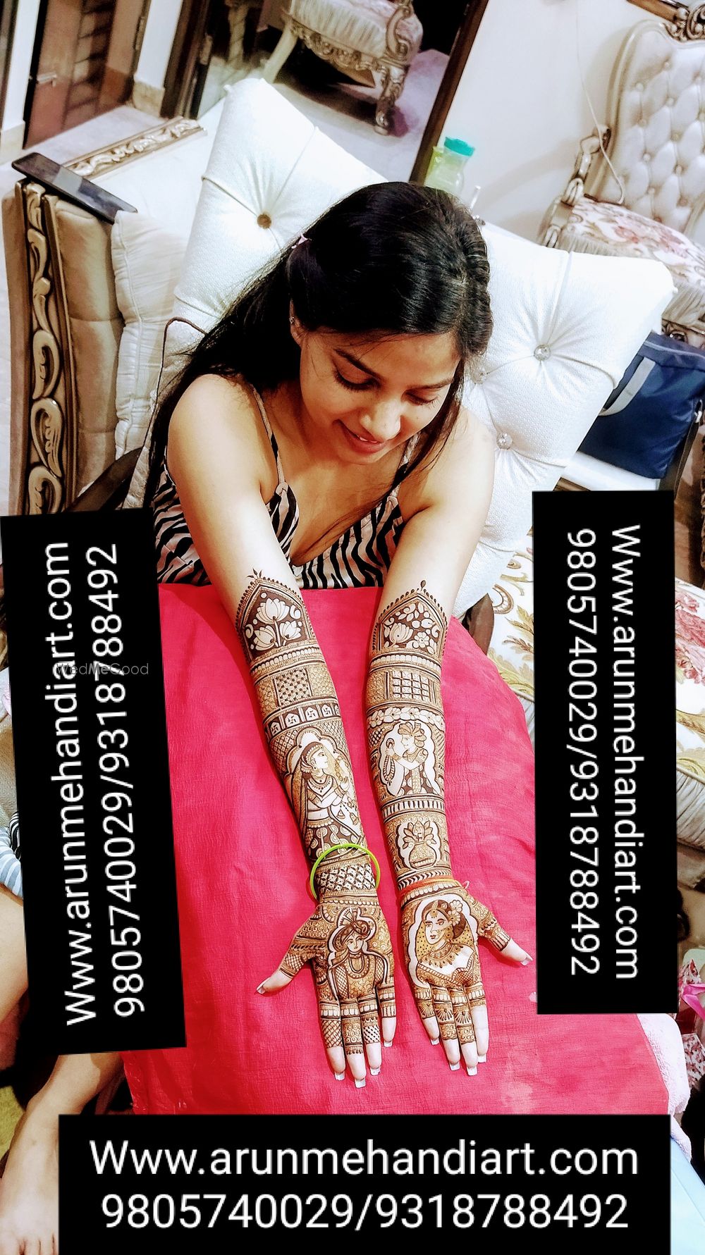 Photo From New Bridal mehndi - By Arun Mehandi Arts & Tattoo Studio