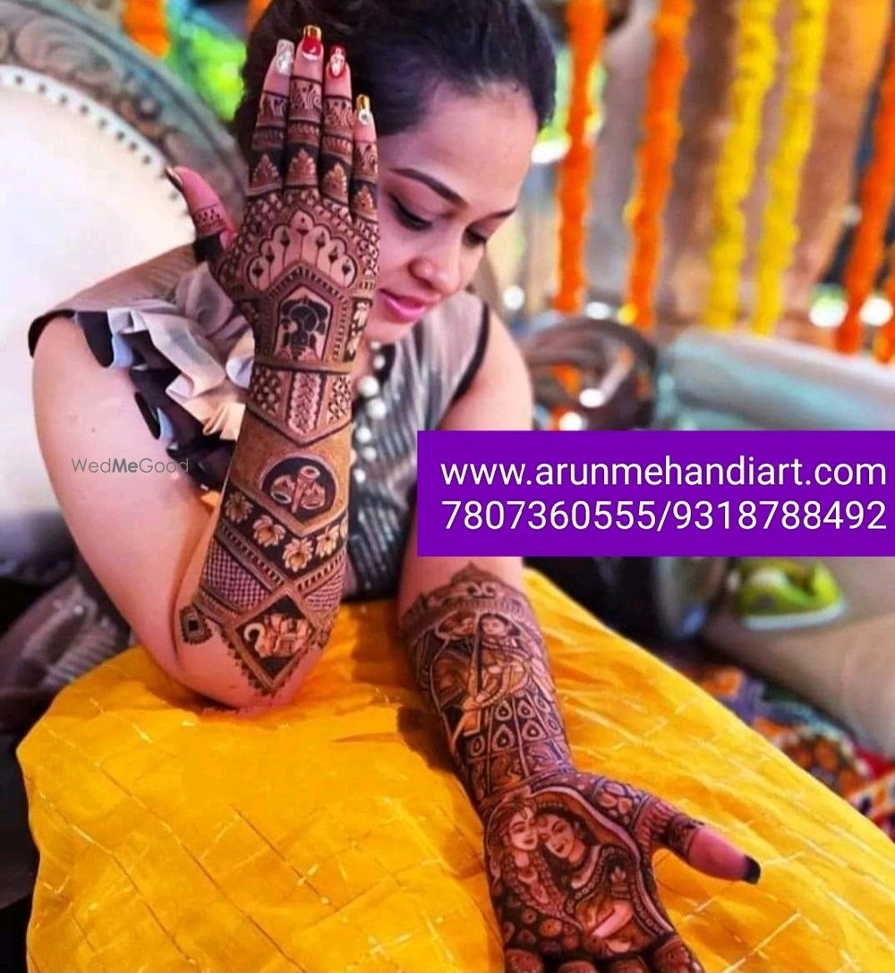 Photo From New Bridal mehndi - By Arun Mehandi Arts & Tattoo Studio