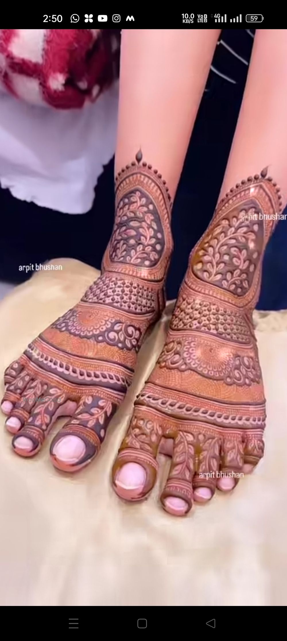 Photo From Bridal Mehandi - By Arjun Kanha Mehandi Art