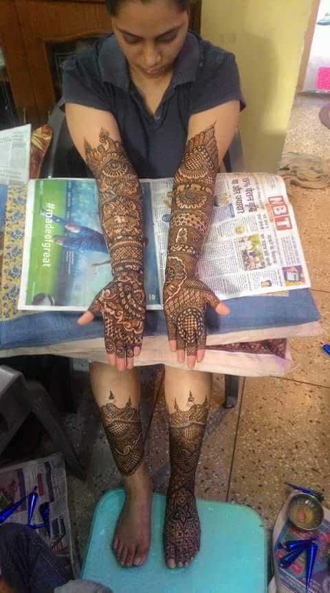 Photo From Bridal Mehndi Designs - By Ajay Mehndi Artist