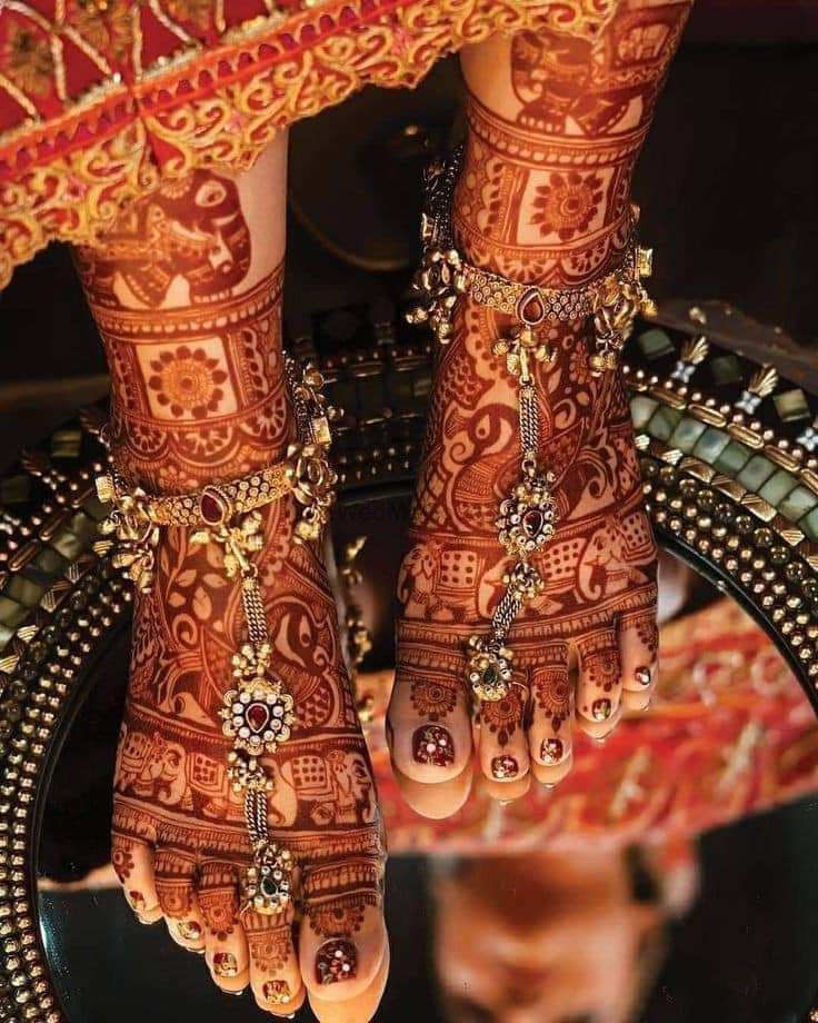 Photo From bridal mehndi design - By Karan Mehndi Arts