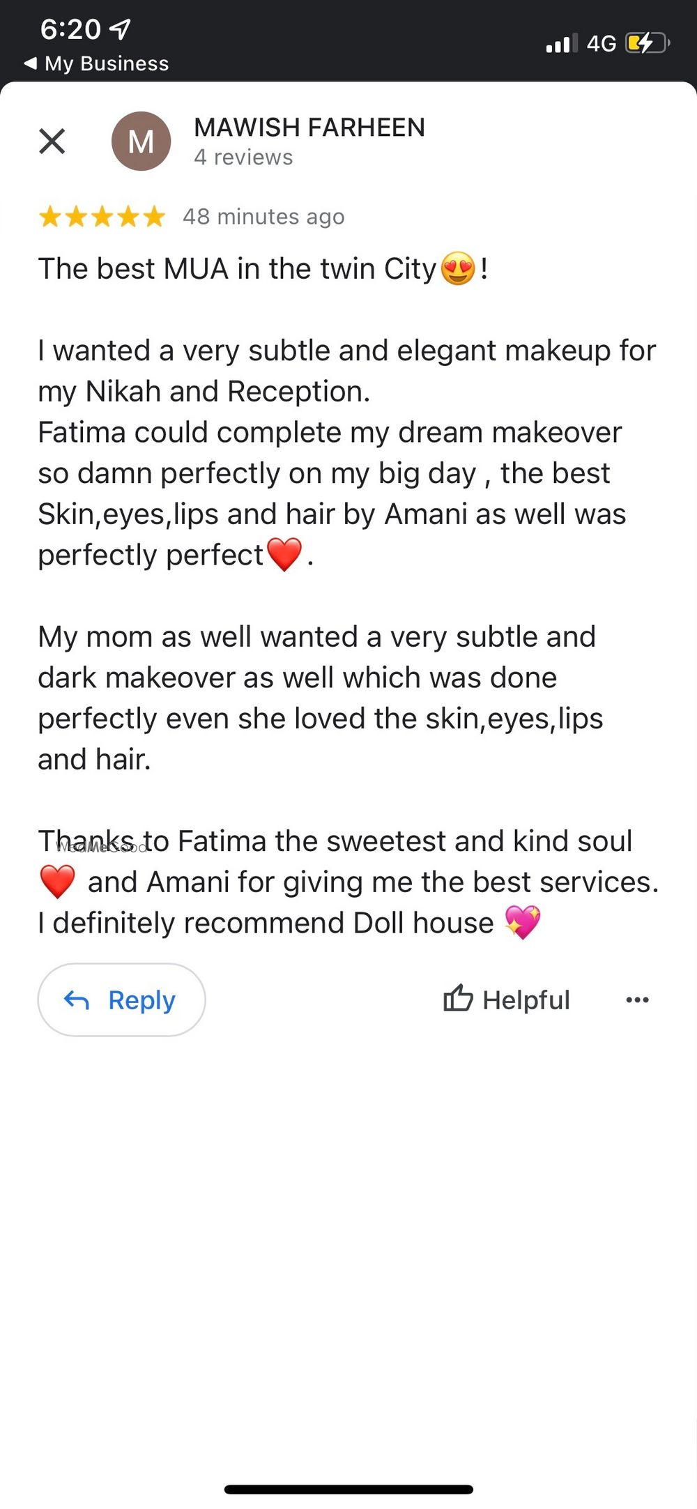 Photo From Client Feedback - By Doll Up With Fatima 