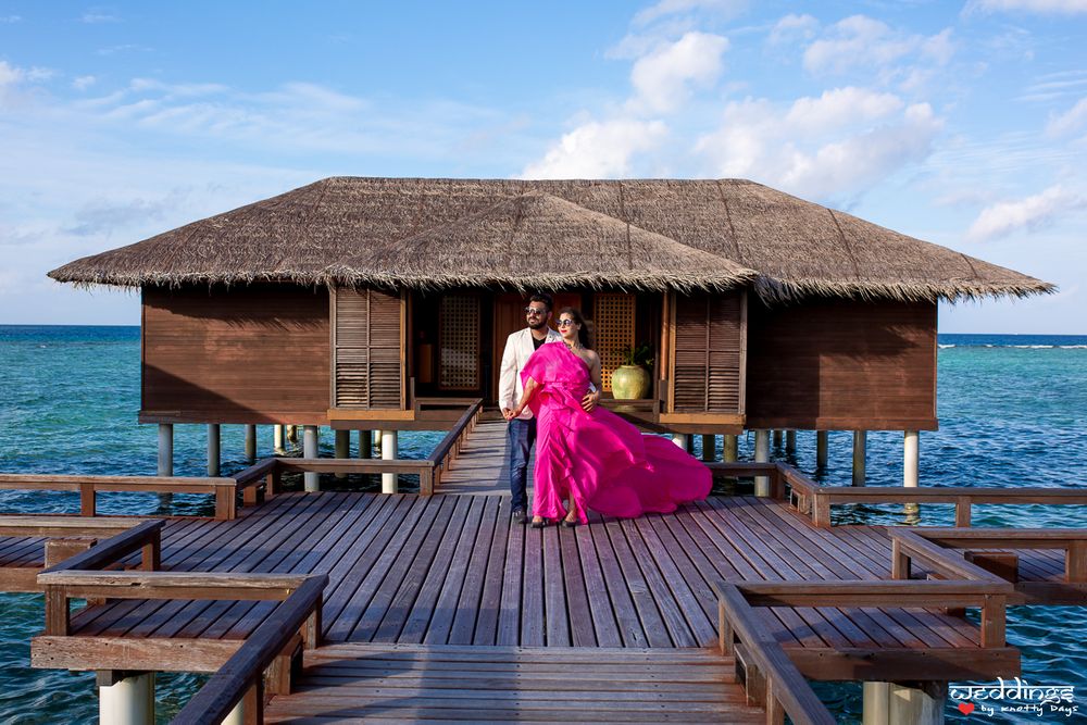 Photo of Maldives pre wedding shoot abroad