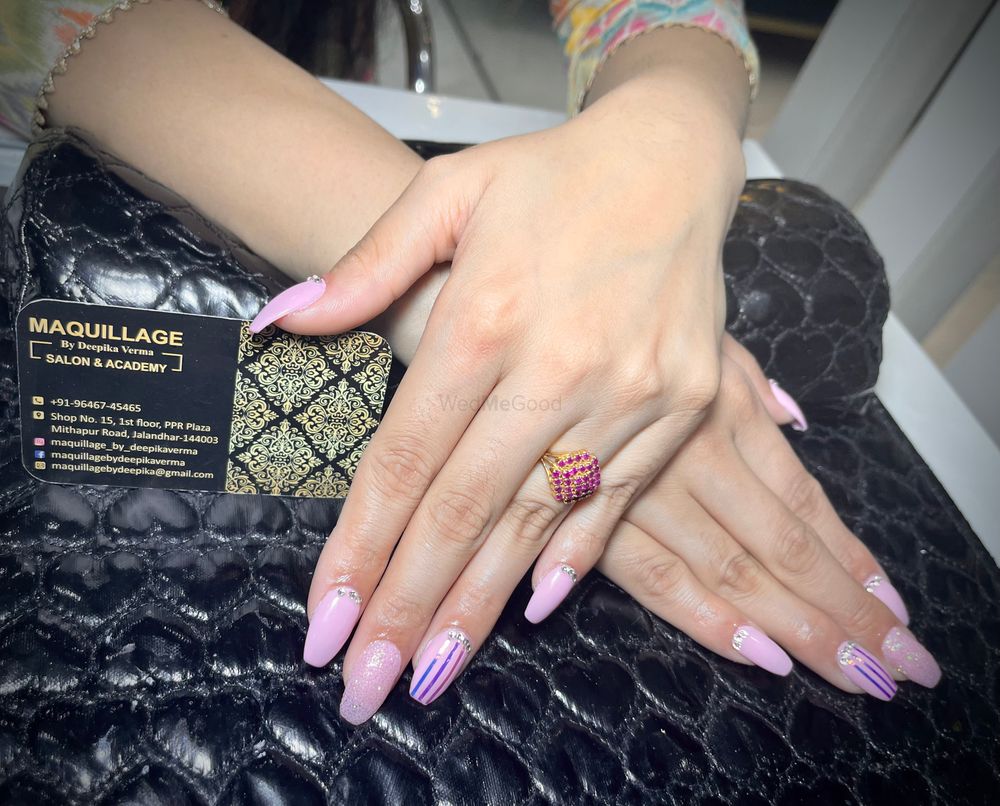 Photo From Nails - By Maquillage by Deepika Verma