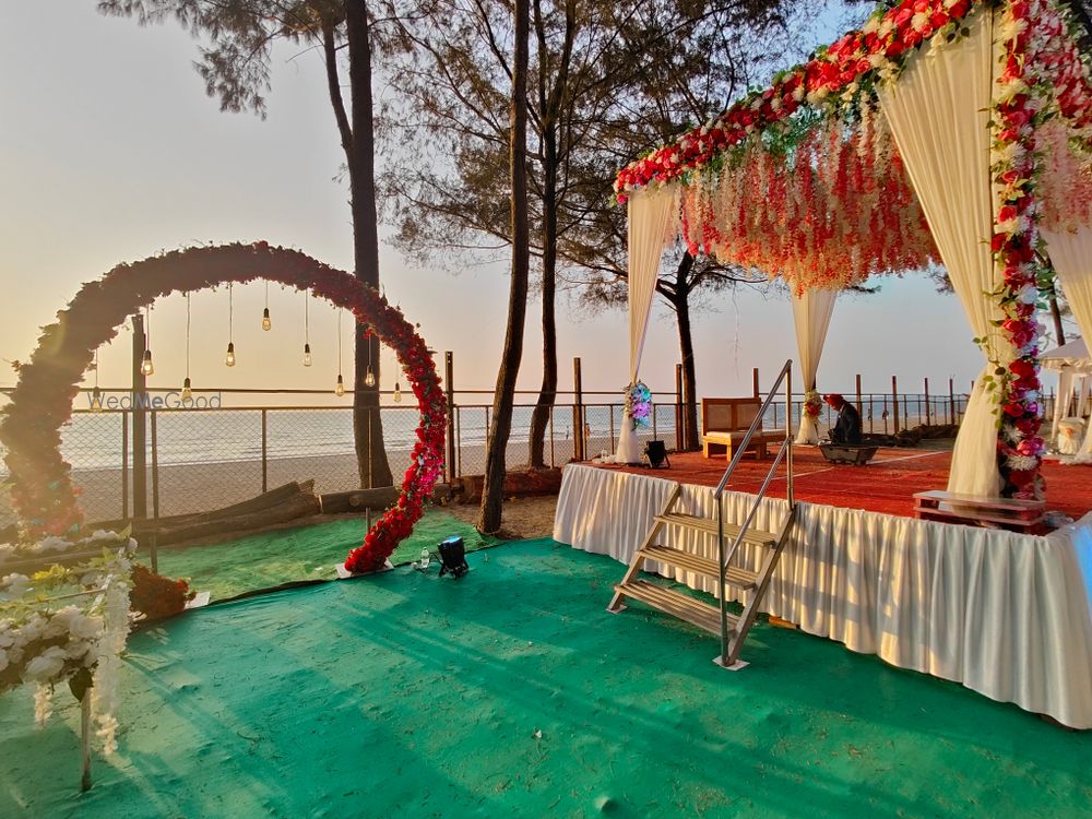 Photo From Beach-Side Wedding Morning - By Ajvi Ocean Banquets